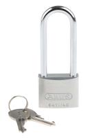 64ti40hb63 ABUS 64TI Key Weatherproof Titanium Weatherproof Padlock, 6.5mm Shackle, 40mm Body