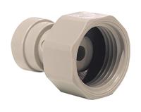 ci320816fs John Guest Plastic Pipe Fitting, Straight Tap Adapter