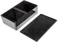 bim200616-blkblk CAMDENBOSS 2000 Series Black ABS Enclosure, IP54, Black Lid, 190 x 110 x 60mm