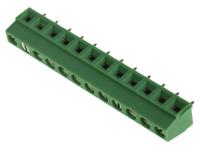 1729225 Phoenix Contact MKDSN 1.5/12-5.08 Series PCB Terminal Block, 12-Contact, 5.08mm Pitch, Through Hole Mount, 1-Row, Screw