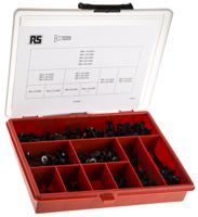 823-897 RS PRO Steel 455 Piece Hex Socket Drive Screw/Bolt Kit