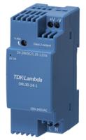 drl30-12-1 TDK-Lambda DRL-30 Switched Mode DIN Rail Power Supply, 85 → 264V ac ac Input, 12V dc dc Output, 2.1A Output, 30W