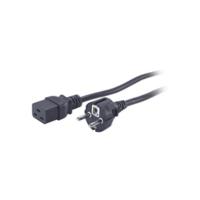 ap9875 APC Straight CEE 7/16 Plug to Straight IEC C19 Socket Power Cord, 2.5m