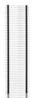 dw-50-14-t-s-1200 Samtec DW Series Straight Through Hole Pin Header, 50 Contact(s), 2.54 mm Pitch, 1 Row, Unshrouded