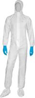 dt115xx Delta Plus White Coverall,  Type 5 & 6 Anti-Static, XXL