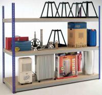 389-7526 RS PRO Grey Steel Easi-Rack Shelving System Beams, 2000mm x 2400mm, 900mm, 300kg Load