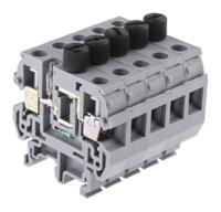 1sna111034r0400 Entrelec 1SNA111034R0400 MB Series Grey, 10mm², Screw Termination, Fused