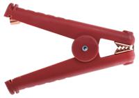 bu-102bk-2 Mueller Electric Crocodile Clip, Copper Contact, 300A, Red