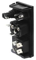 bzv03z000015 Bulgin C14 Snap-In IEC Connector Male, 10A, 250 V, Fuse Size 5 x 20mm
