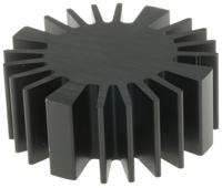 sk-57720-sa Fischer Elektronik Heatsink, Universal Round Alu, 2.4K/W, 50 (Dia.) x 20mm, Screw