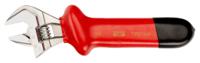 8071v Bahco Adjustable Spanner, 205 mm Overall, 24mm Jaw Capacity, Insulated Handle, VDE/1000V