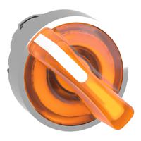 zb4bk1453 Schneider Electric Harmony XB4 Series 2 Position Selector Switch Head, 22mm Cutout, Orange Handle