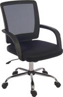 180-9717 RS PRO Black Fabric Typist Chair