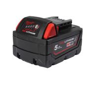 4932479265 Milwaukee  5Ah 18V Power Tool Battery, For Use With Power Tools