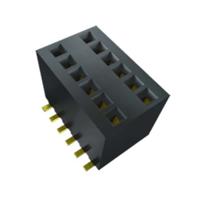 rsm-104-02-l-d Samtec RSM Series Straight Through Hole Mount PCB Socket, 8-Contact, 2-Row, 1.27mm Pitch, Solder Termination