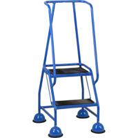 285-111 RS PRO Steel 2 steps Step Ladder, 0.508m platform height, 2.1m open length