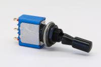 5636adgkb-2v APEM Toggle Switch, Panel Mount, On-On, SPDT, Solder Lug Terminal, 30V dc