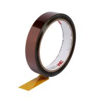 7100116854 3M Polyimide Film Amber Polyimide Electrical Tape, 12mm x 33m