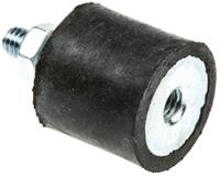 1615vd10-35 FIBET M4 Anti Vibration Mount, Male to Female Bobbin with 9kg Compression Load