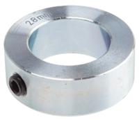 823-6985 RS PRO Shaft Collar, One Piece, Set Screw, Bore 28mm, OD 45mm, W 16mm, Steel