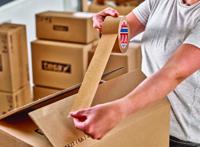 04313-00000-12 Tesa 4313 Brown Packing Tape, 50m x 50mm