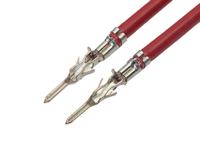214762-2223 Molex Male Micro-Fit 3.0 to Male Micro-Fit 3.0 Crimped Wire, 225mm, 0.75mm², Red