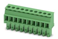 1827208 Phoenix Contact, 3.81mm Pitch, MCVR 1.5/10-ST-3.81, 10 Way, , Pluggable Terminal Block, Plug, Cable Mount, Screw