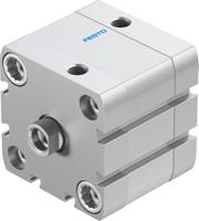 adn-50-15-i-p-a Festo Pneumatic Cylinder - 536322 50 mm Bore, 15 mm ADN Series, Double Acting Acting