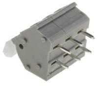 874-5521 RS PRO PCB Terminal Block, 3-Contact, 5mm Pitch, Through Hole Mount, 1-Row, Screw Termination