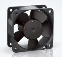 612n2gml-096 ebm-papst 600 N Series Axial Fan, 12 V dc, DC Operation, 23m³/h, 900mW, IP20, 60 x 60 x 25mm