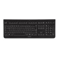 jd-0710gb-2 Cherry CHERRY DW 300 Wireless Keyboard, QWERTY (UK), Black