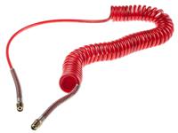 917-2450 RS PRO 4m, Polyurethane Recoil Hose, with BSPT 1/4" Male connector