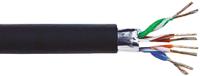 76020-bk002 Alpha WireXtra-Guard Industrial Ethernet Performance Cable, 152m Cat5e, Black, U/UTP Unshielded, Unterminated TPE Sheath