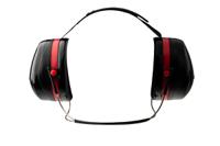 h540b-412 3M PELTOR Optime III Ear Defender with Neckband, 34dB, Black, Red