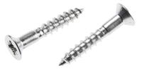 483-3141 RS PRO Pozidriv Countersunk Stainless Steel Wood Screw, A2 304, 4mm Thread, 25mm Length