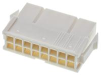 39-01-2166 Molex, Mini-Fit Jr Male Connector Housing, 4.2mm Pitch, 16 Way, 2 Row