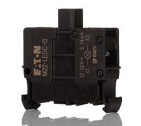 216562-m22-ledc-g Eaton RMQ Titan M22 Series Light Block, 12 → 30V ac/dc, Green Light