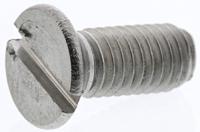 527-280 RS PRO Slot M5 Countersunk A2 304 Stainless Steel Machine Screws DIN 963 x 12.0mm