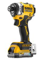 dcf860e2t-gb DeWALT DCF860E2T-GB - Cordless 18V Impact Driver with 2 x 1.7Ah Batteries, 1 UK Plug