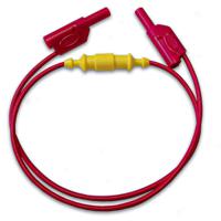 ai-000404-36-2 Mueller Electric Test lead, 20A, 1kV, Red, 0.9m Lead Length