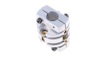466414242 Huco Specialist Coupling, 41.5mm Outside Diameter, 16mm Bore, 48.5mm Length Coupler