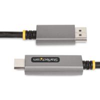 133displayporthdmi21 StarTech.com DisplayPort to HDMI Adapter Cable, 2m Length - 4K @ 144 Hz Maximum Resolution