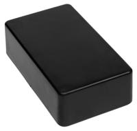 192-0796 RS PRO Black ABS Enclosure, IP54, IK06, 124 x 71.5 x 38mm