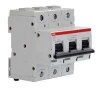 2ccs883001r0404-s803c-c-40a-25-ka ABB High Performance S800C MCB, 3P, 40A Curve C, 400 V, 415 V AC, 25 kA Breaking Capacity