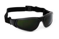 60955 Coverguard Flylux Eye Shield, Black Polycarbonate Lens