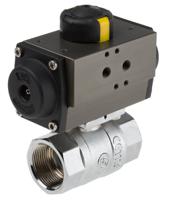 760-5582 RS PRO Ball type Pneumatic Actuated Valve, BSP 1-1/4in, 40 bar