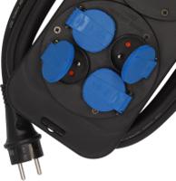 1152301 brennenstuhl 5m 4 Socket Type E - French Cable Reel Open Reel, 230 V, IP44
