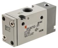 syja712-01 SMC 3/2 Pneumatic Solenoid Valve - Pilot/Spring Rc 1/8 SYJA700 Series