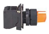 xb5ak135b5 Schneider Electric Knob Selector Switch - (SPDT) 22mm Cutout Diameter, Illuminated 3 Positions