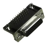181-026-213r531 Norcomp 181 26 Way Right Angle Panel Mount D-sub Connector Socket, 2.28mm Pitch, with Boardlocks